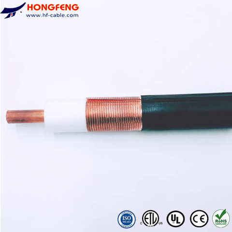 Factory 1-1/4 Inch RF coaxial cable Leaky Feeder Cable